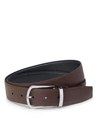 Horseshoe Reversible Saffiano Leather 35mm