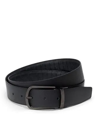 T-Embossed Reversible Leather Belt 35mm