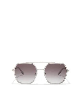 TUMI 510 Hexagon Double Bar Sunglasses 56mm