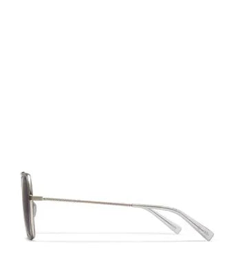 TUMI 510 Hexagon Double Bar Sunglasses 56mm